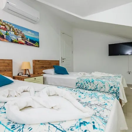 Hisar 1 - 4 Bedroom In Hisaroenue Willa Fethiye