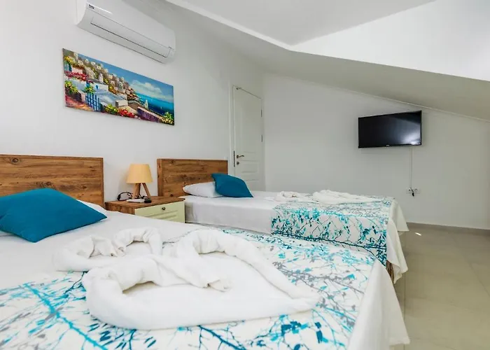 Hisar 1 - 4 Bedroom In Hisaroenue Willa Fethiye